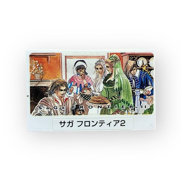Sony PlayStation 1 PS1 Saga Frontier 2 1999 Vintage VTG‎ Memory Card Sticker - Picture 1 of 1